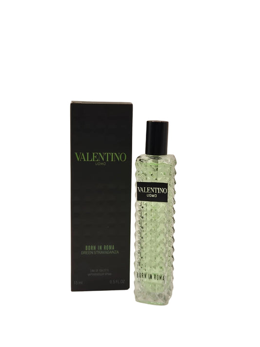 Valentino Uomo Born In Roma Green Stravaganza 15mL Travel Size Cologne