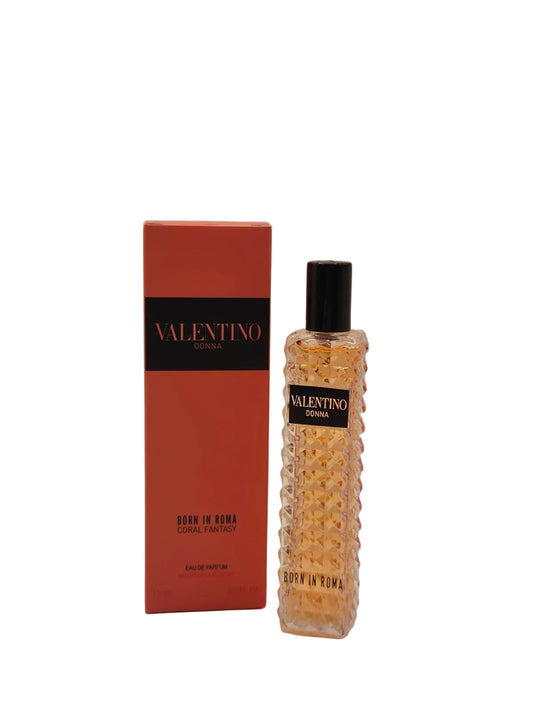 Valentino Donna Born In Roma Coral Fantasy Eau De Parfum 15mL Travel Size Women's Perfume